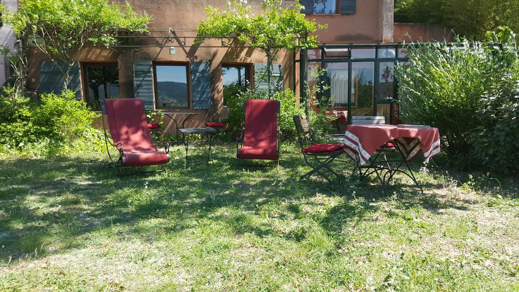 Residence Les Rossignols Roussillon (Vaucluse) Exterior foto